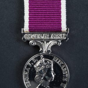 Miniature medal long service and good conduct medal.