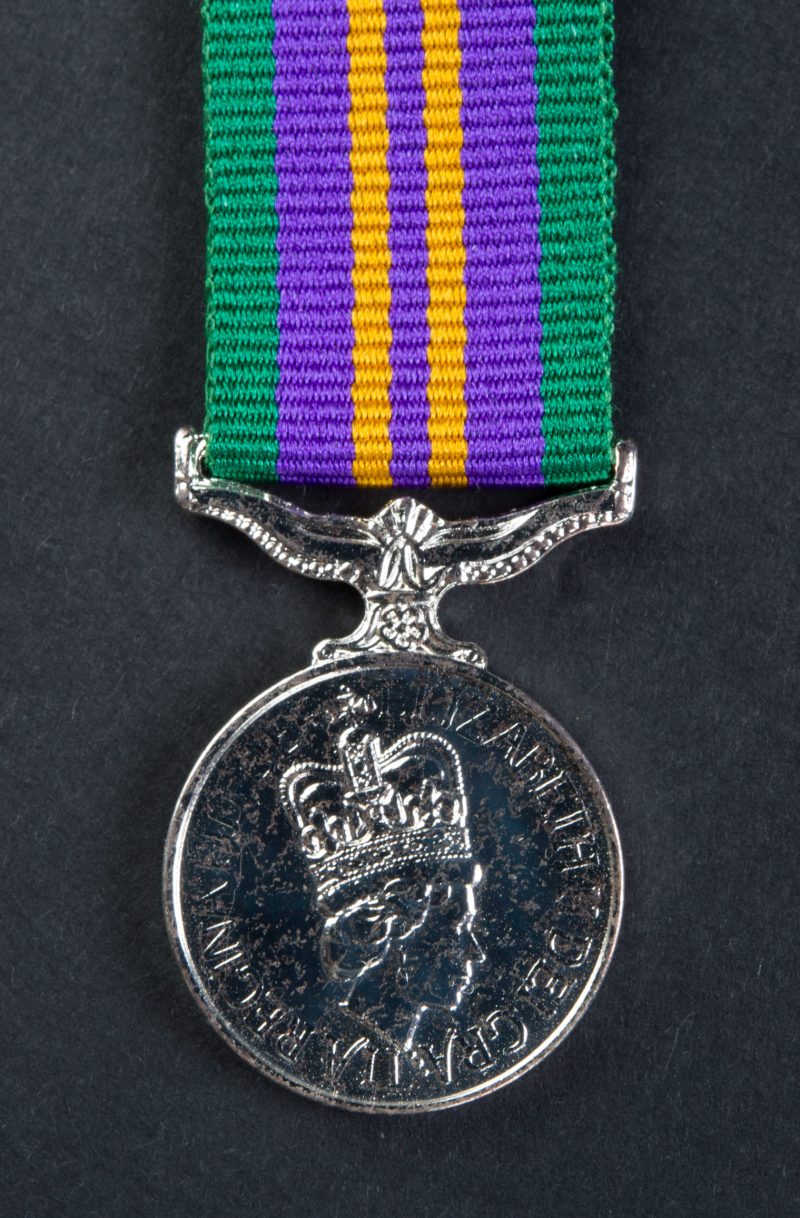 Miniature medal - Accumulated Campaign Service Medal