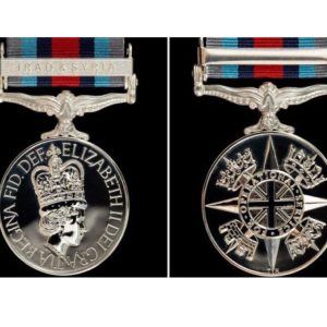 Miniature Medal- Operational Service Medal (OSM) Iraq and Syria