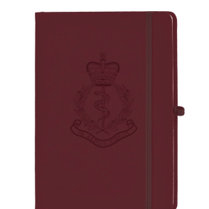 ramc burgundy notebook