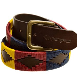 leather polo belt