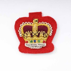 WO2 Embroidered Crown for mess dress