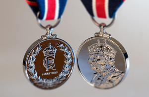 The King's Coronation Miniature Medal